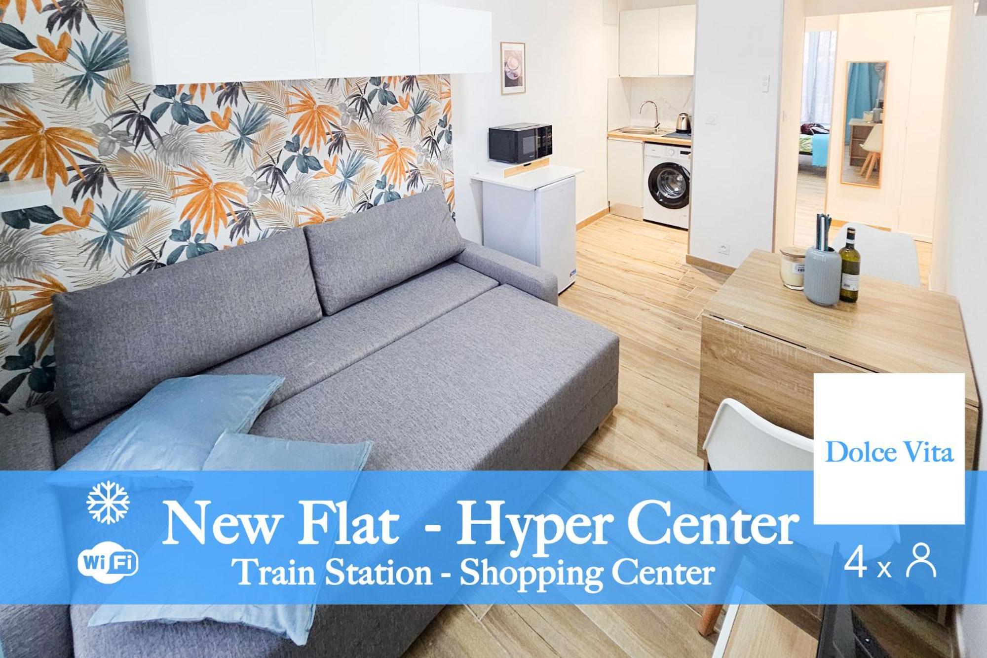 Lamartine 4 Pers Center Wifi A/C Apartment Nice Bagian luar foto